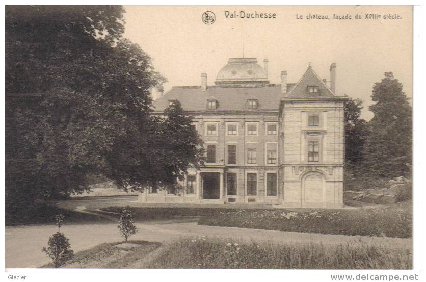 VAL-DUCHESSE -  Le Château, Façade Du XVIIIe Siècle - Watermael-Bosvoorde En Oudergem - Watermael-Boitsfort - Watermaal-Bosvoorde