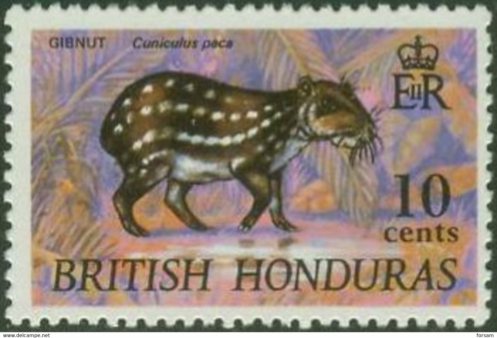 BRITISH HONDURAS..1968..Michel # 216 X...MLH. - Britisch-Honduras (...-1970)