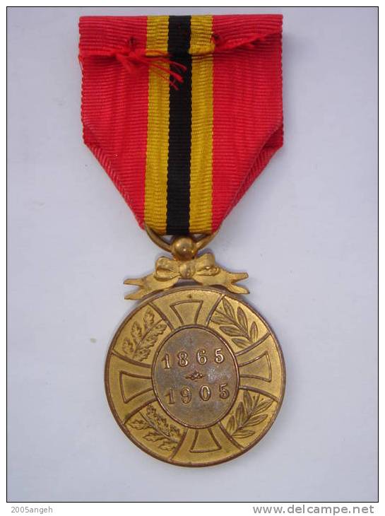 Médaille 1865 - 1905 - Belge? - Belgique