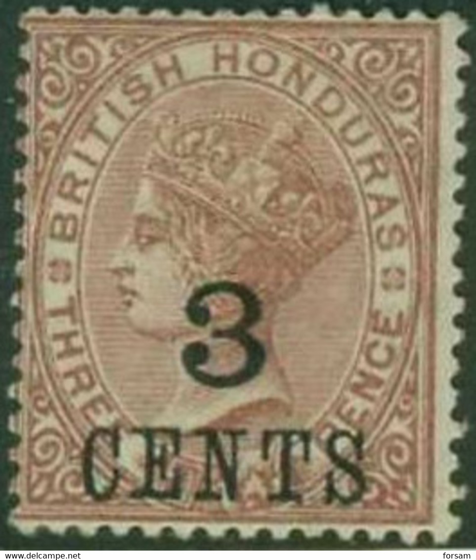 BRITISH HONDURAS..1888..Michel # 22...MLH. - Honduras Britannique (...-1970)