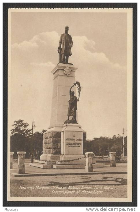 MOÇAMBIQUE Mozambique - Lourenço Marques - Statue Of Antonio Ennes, First Royal Commissioner Of Mozambique - Mozambique