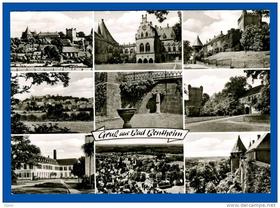 Grur Aus Bad BENTHEIM. (C.P.S.M - Multi-Vues) - Bentheim