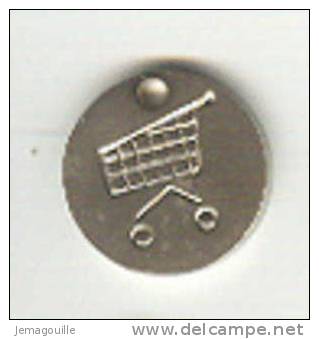 Jetons De Caddies - ANGLAIS. - Trolley Token/Shopping Trolley Chip