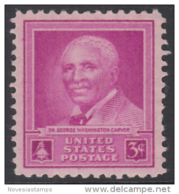 !a! USA Sc# 0953 MLH SINGLE - George Washington Carver - Neufs