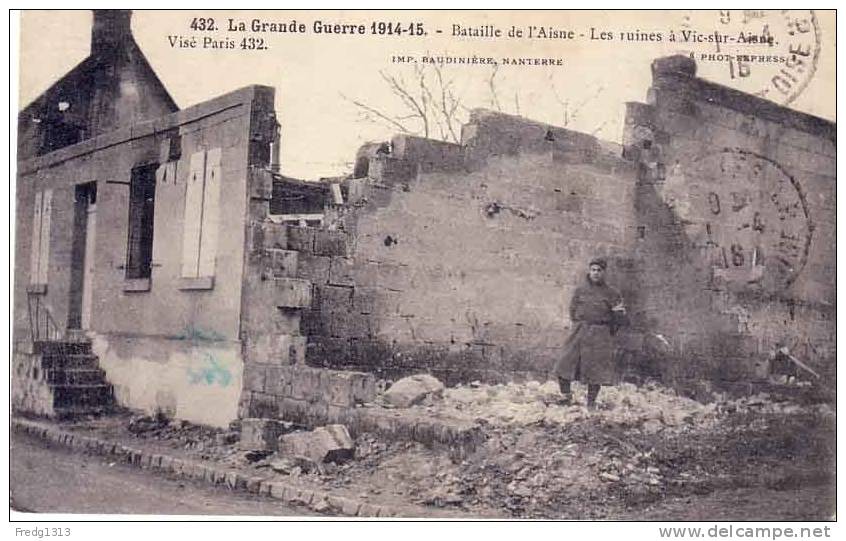 Vic Sur Aisne - Ruines - Vic Sur Aisne