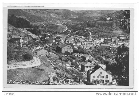 07 // LE CHEYLARD, Vue Générale, CPSM 9 X 14, Bords Blancs Ed A Roche ** - Le Cheylard