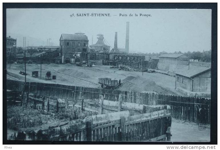 42 Saint-Étienne Mine Puits    D42D  K42218K  C42218C RH053007 - Saint Etienne