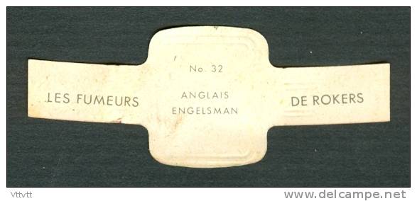 Bague De Cigare, Cigar Bands, Bogaer Cigars : JUBILE, LES FUMEURS DE ROKERS, N° 32, Anglais, Engelsman - Anelli Da Sigari