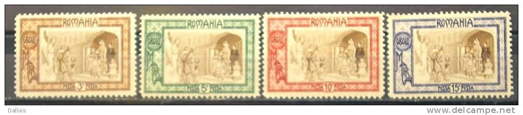 Roumanie - 1907 - Timbres De Bienfaisance - Neufs - Contre La Faim