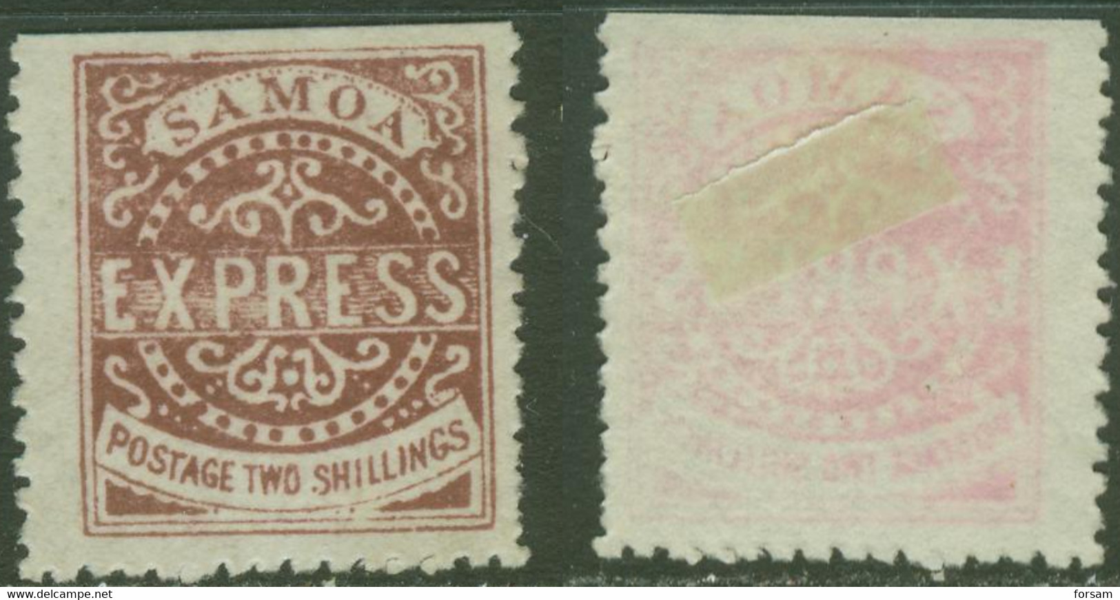 SAMOA..1877/81..Michel # 6 IIIb...MLH...MiCV - 350 Euro. - Samoa (Staat)