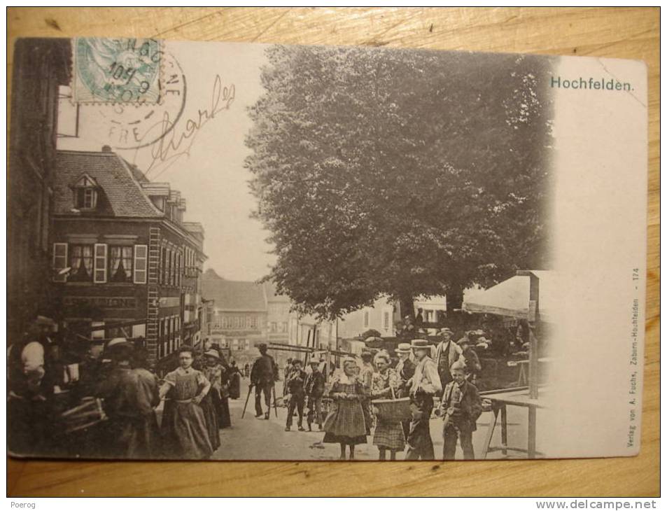 CPA 67 - HOCHFELDEN - DND 1903 - Hochfelden