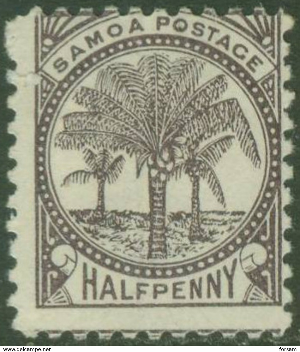 SAMOA..1886/99..Michel # 8...MLH. - Samoa