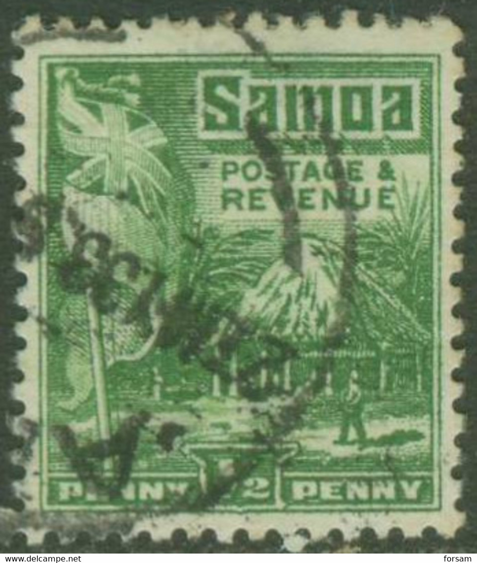 SAMOA..1921..Michel # 56A...used. - Samoa (Staat)