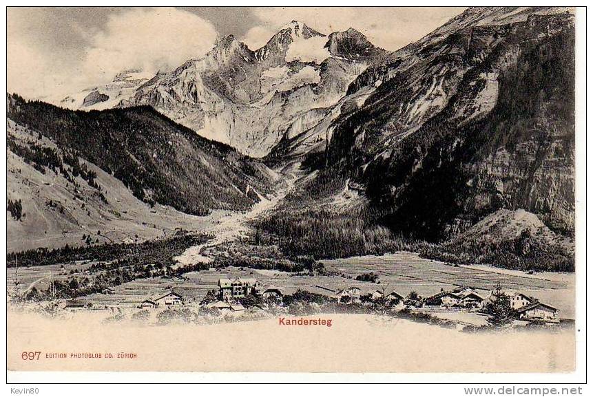 SUISSE Kandersteg - Kandersteg