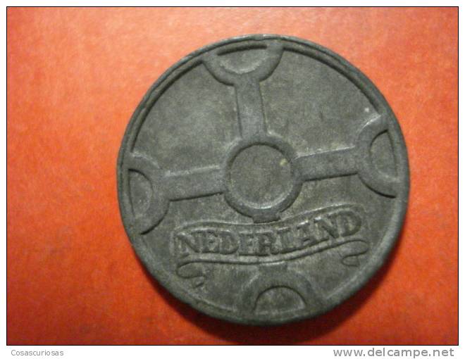 2205 NETHERLANDS NEDERLAND HOLANDA  1 CENT    AÑO / YEAR  1941 XF - 25 Cent