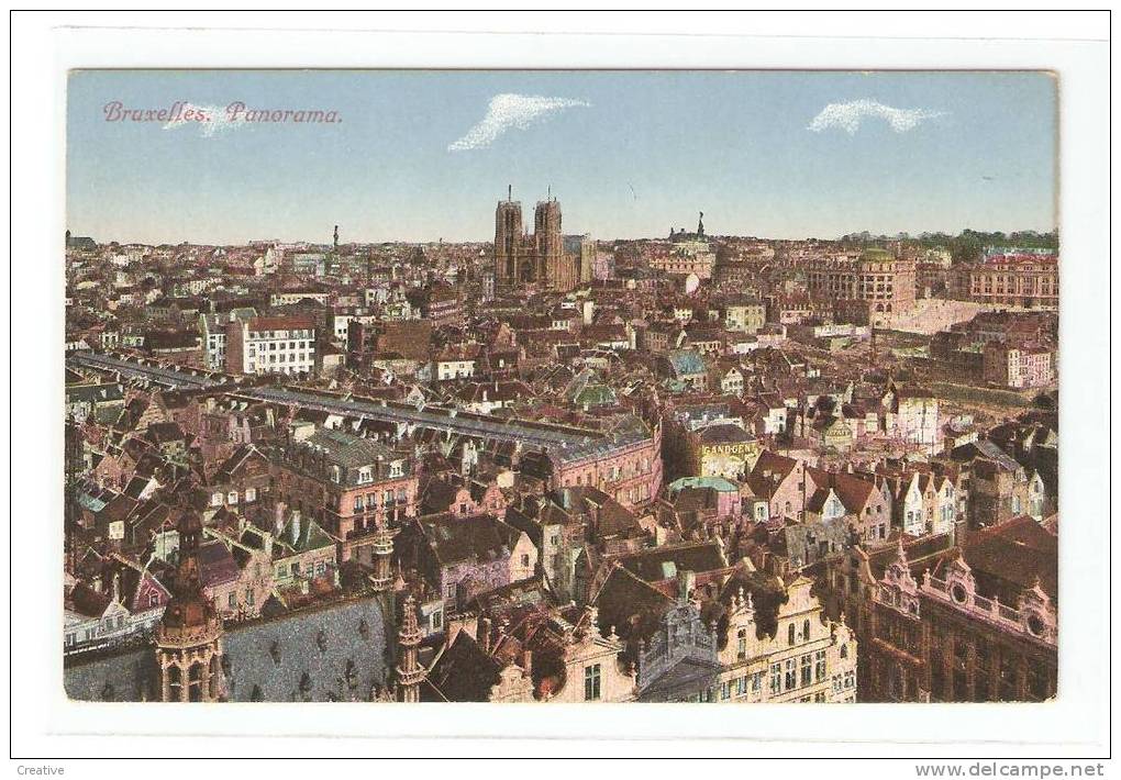 BRUSSEL - BRUXELLES .Panorama - Panoramische Zichten, Meerdere Zichten