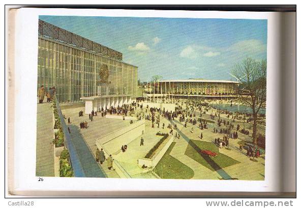 BRUXELLES EXPO UNIVERSELLE 1958 - Album Souvenir Complet - Recordatorios