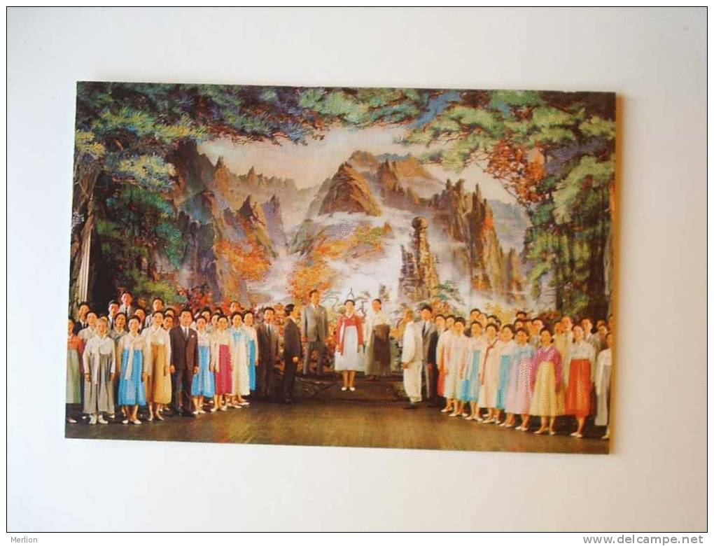 North Korea -Pyongyang - Opera   - 1976    VF D34841 - Corée Du Nord