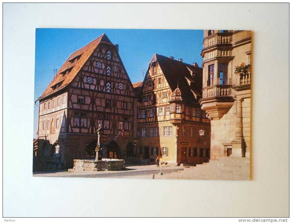 Rothenburg O.d. Tauber   Marienapotheke  VF D34864 - Rothenburg O. D. Tauber