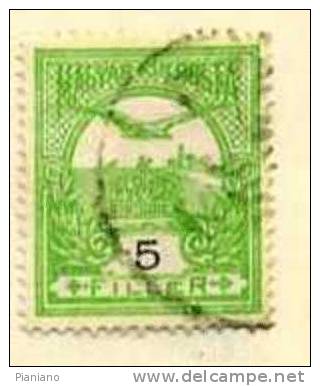 PIA - UNG - 1909-13 : Corona Di S.Stefano Ed Uccello "turul" - (Yv 92 -I) - Used Stamps