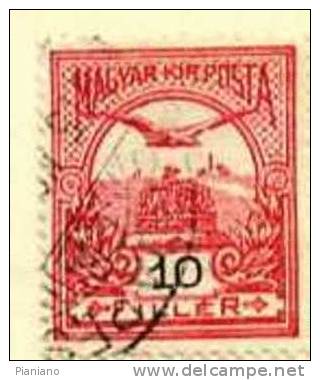 PIA - UNG - 1909-13 : Corona Di S.Stefano Ed Uccello "turul" - (Yv 94 -I) - Used Stamps