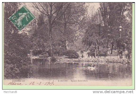 SEINE MARITIME.LE HAVRE.SQUARE SAINT ROCH - Square Saint-Roch