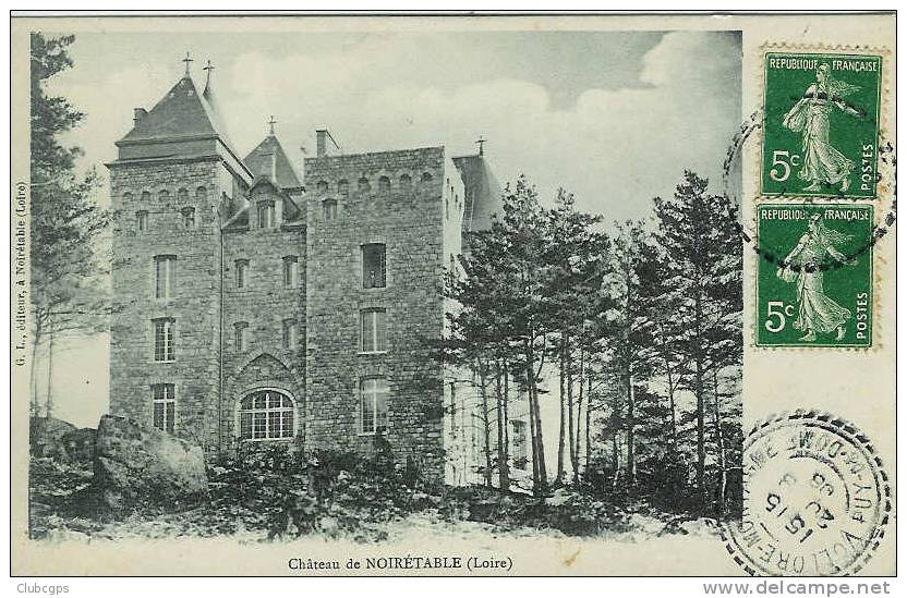 42_23 Noirétable Le Château - Noiretable
