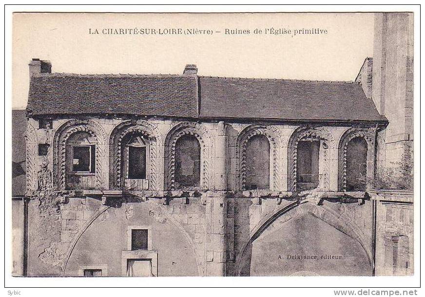 LA CHARITE SUR LOIRE - Ruines De L'église Primitive - La Charité Sur Loire