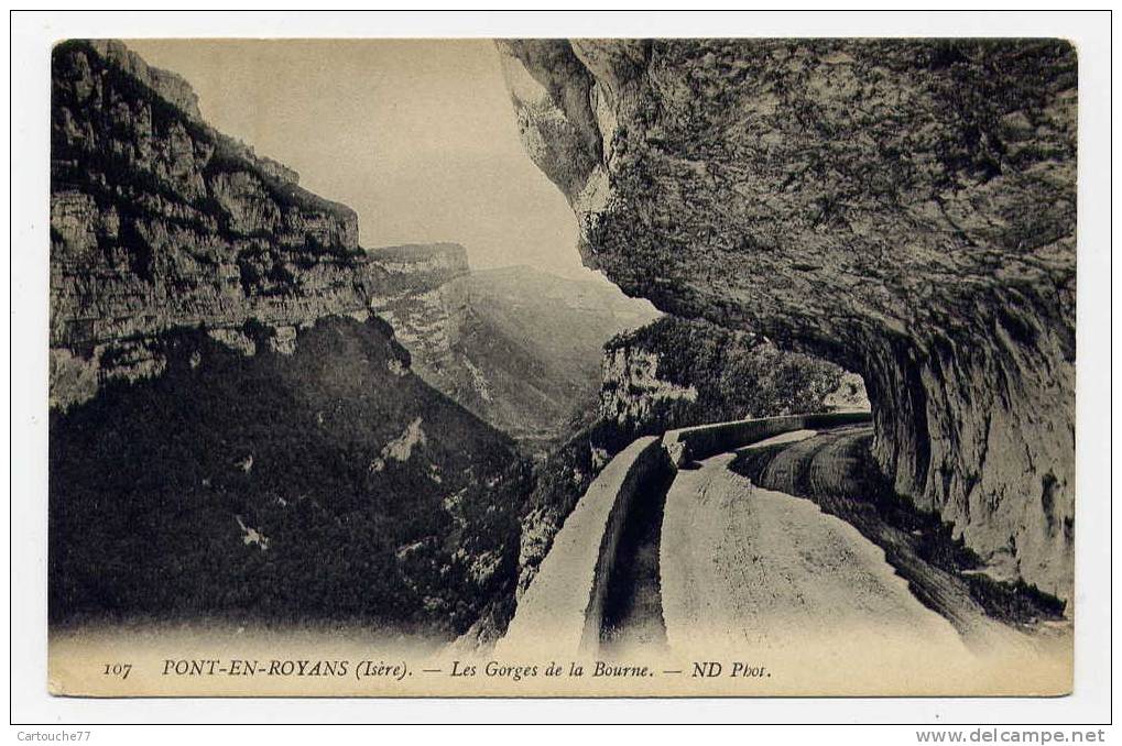 P4 - PONT-en-ROYANS - Les Gorges De La Bourne - Pont-en-Royans