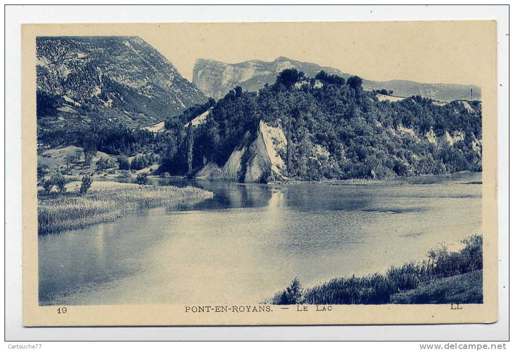 P4 - PONT-en-ROYANS - Le Lac (1923) - Pont-en-Royans