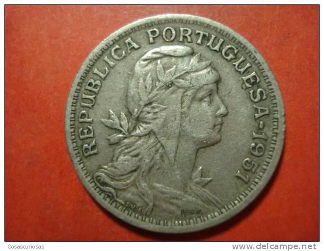 2221   PORTUGAL   50  CENTAVOS    AÑO / YEAR  1951    VERY FINE - Portugal