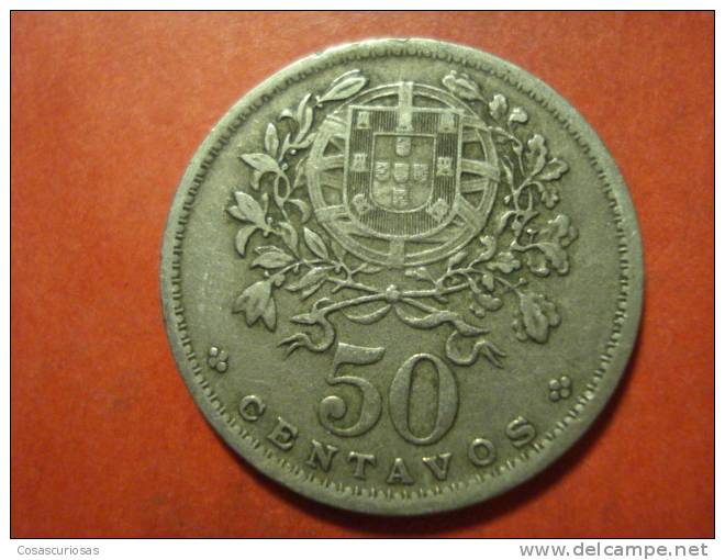 2221   PORTUGAL   50  CENTAVOS    AÑO / YEAR  1951    VERY FINE - Portugal