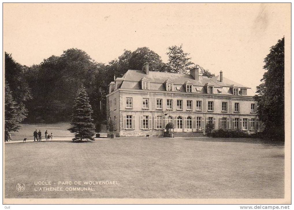 UCCLE -  UKKEL-Belgique-parc   De Wolvendael-L´Athénée Communal- PRIX FIXE - Uccle - Ukkel