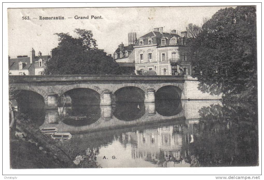 41 - ROMORANTIN - Grand Pont - Romorantin