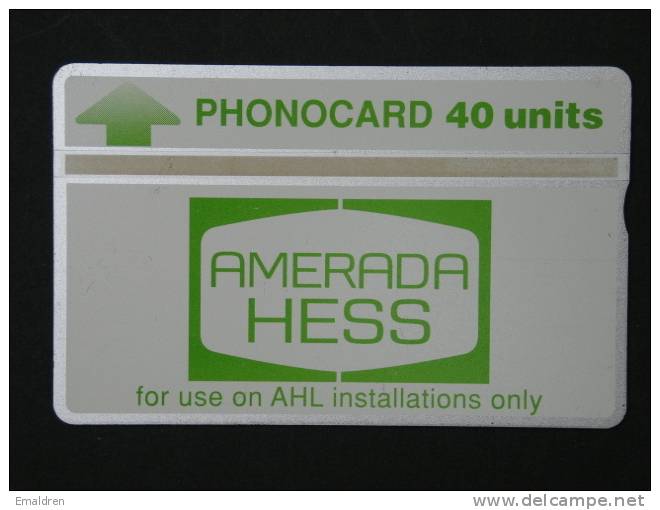 Amerada Hess - Boorplatformen