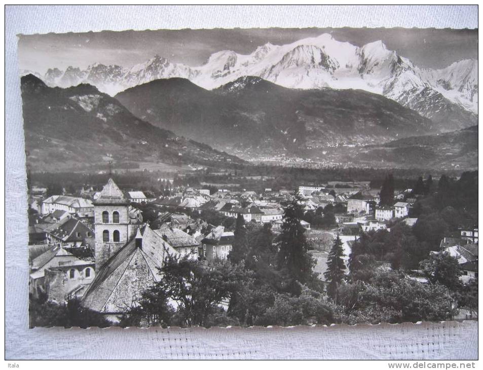 Sallanches Vue Générale Et Massif Du Mont Blanc - Sallanches