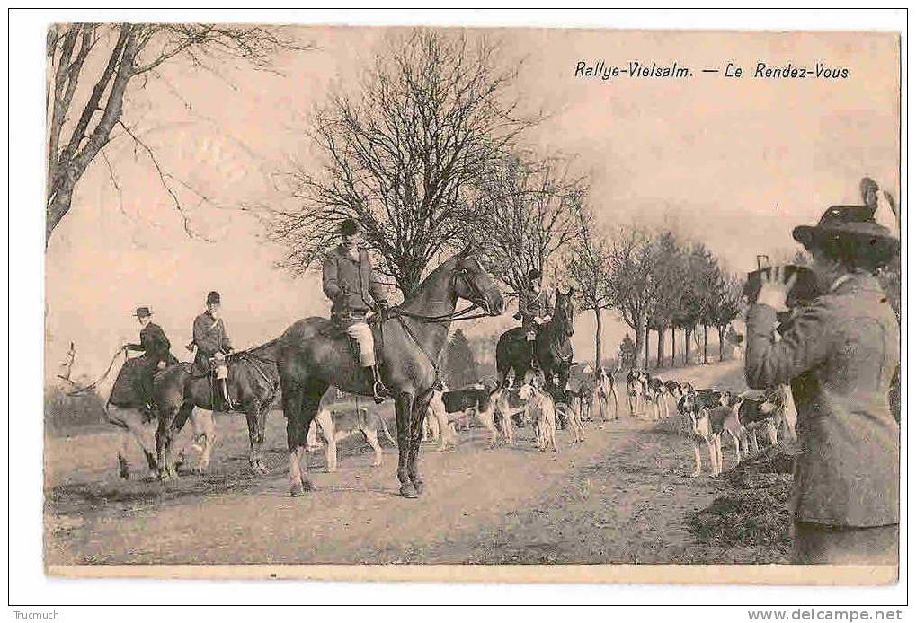 C6227 - Rallye - Vielsalm - Le Rendez-vous  *chasse à Courre* - Vielsalm