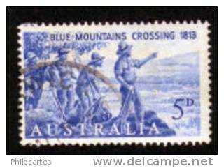 AUSTRALIE  1963  -  Y&T 288  - Traversée Des Montagnes Bleues   - Oblitéré - Gebruikt