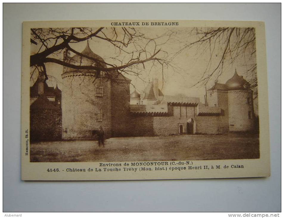 Environs De Moncontour. Chateau De La Touche Tréby - Moncontour