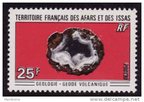 Afars  & Issas 1971 .geologie  N°370  Neuf X (trace De Char...) - Unused Stamps