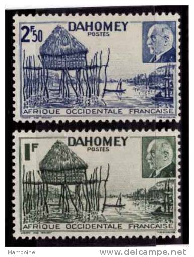 DAHOMEY  149 -150 Neuf   (avec Trace De Charn...) - Unused Stamps