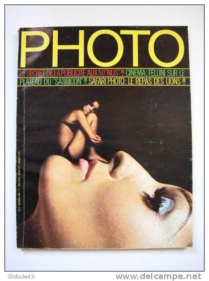 PHOTO N° 27 DECEMBRE 1969  100 Pages  LE SECRET DE LA PUB AUX 50 NUS - Photographs