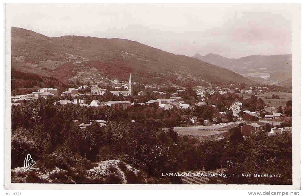 LAMALOU LES BAINS - (34240) - CPA - Lamalou-les-Bains - Vue Générale - Lamalou Les Bains