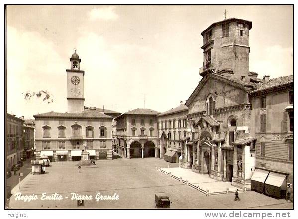 1955 - REGGIO EMILIA - Piazza Grande - Reggio Nell'Emilia