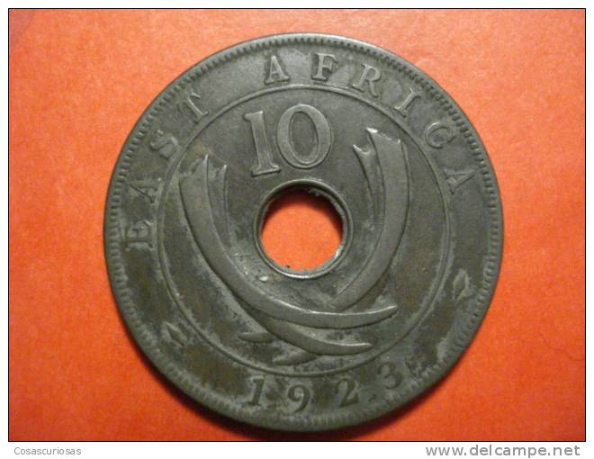 2500  EAST AFRICA UNITED KINGDOM  10 CENTS  AÑO / YEAR  1923  XF - Colonias