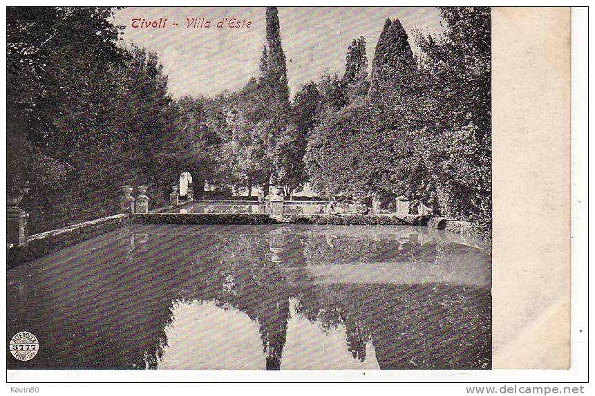 ITALIE TIVOLI Villa D'Este - Tivoli