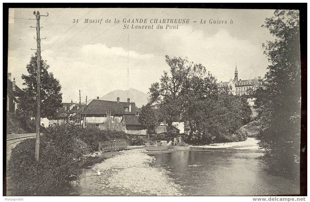 CPA De Saint-Laurent-du-Pont – Massif De La Grande Chartreuse – Le Guiers - Saint-Laurent-du-Pont