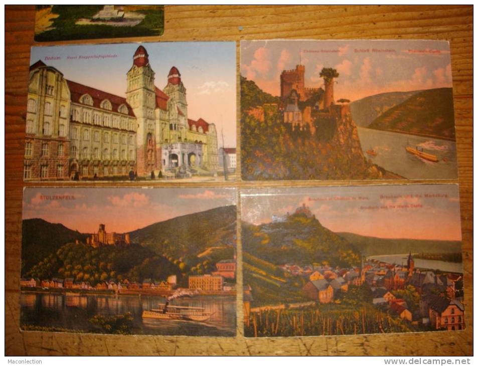 LOT 23 Cartes ALLEMANDE GERMANY DEUTCHLAND ( Not All In Good Condition - Collections & Lots