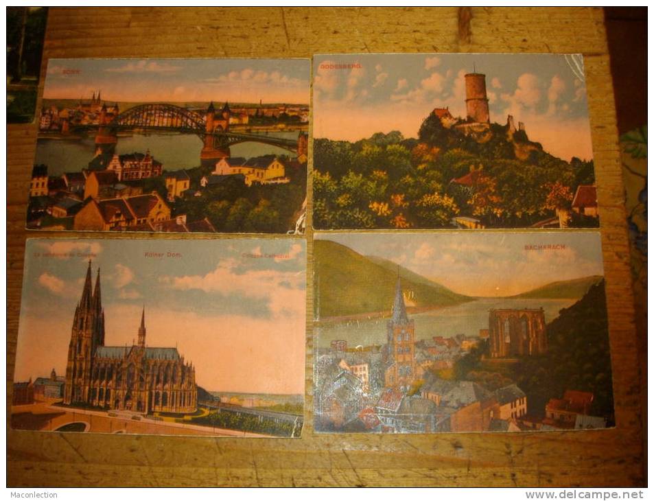 LOT 23 Cartes ALLEMANDE GERMANY DEUTCHLAND ( Not All In Good Condition - Verzamelingen & Kavels