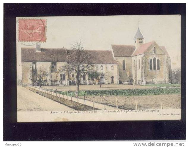 Elancourt Ancienne Abbaye N.D De La Roche Succursale De L´orphelinat Le Mesnil St Denis édit.renard Couleur Belle Carte - Le Mesnil Saint Denis